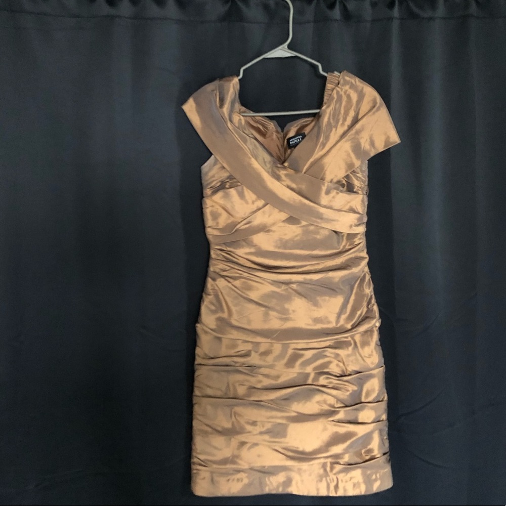 Adrianna Papell Occasions off the shoulder dress